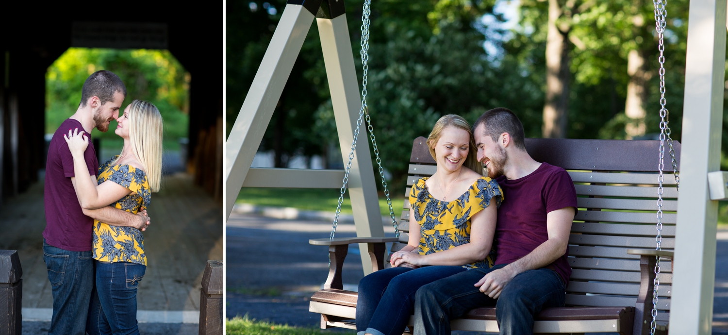fort hunter harrisburg engagement photography